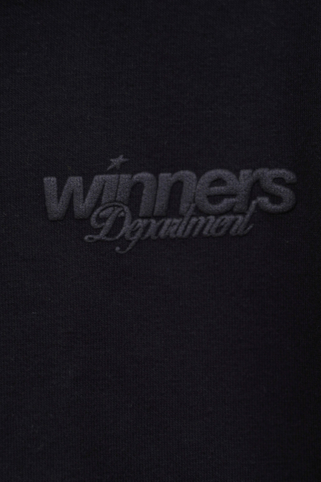 “Winner’s Department” - Polo Sweatshirt (Black)