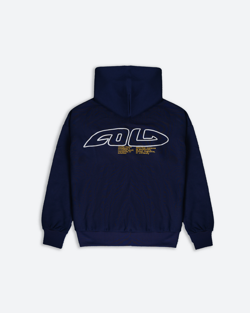 “Cold” - Zipper Hoodie