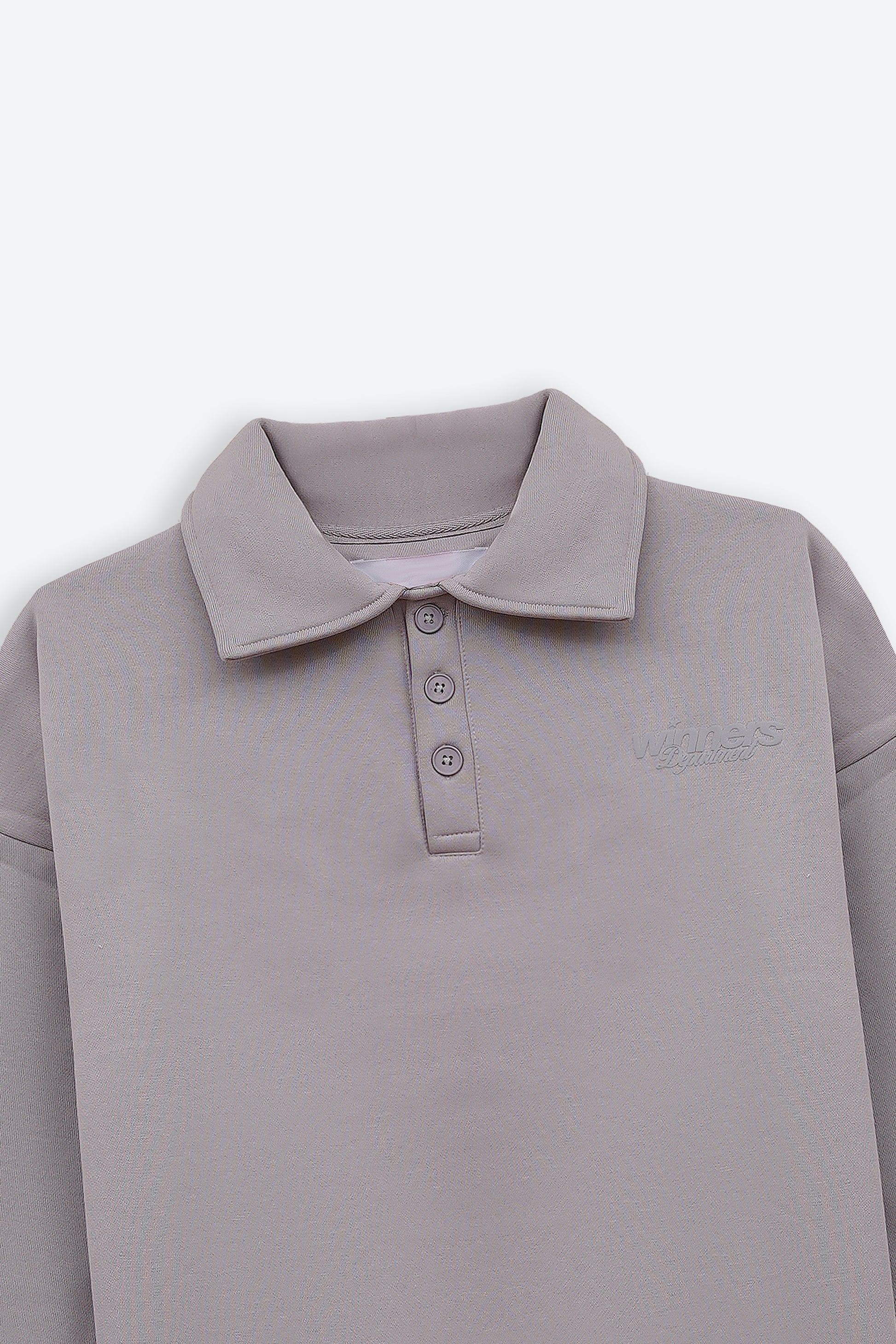 “Winner’s Department” - Polo Sweatshirt (Grey)