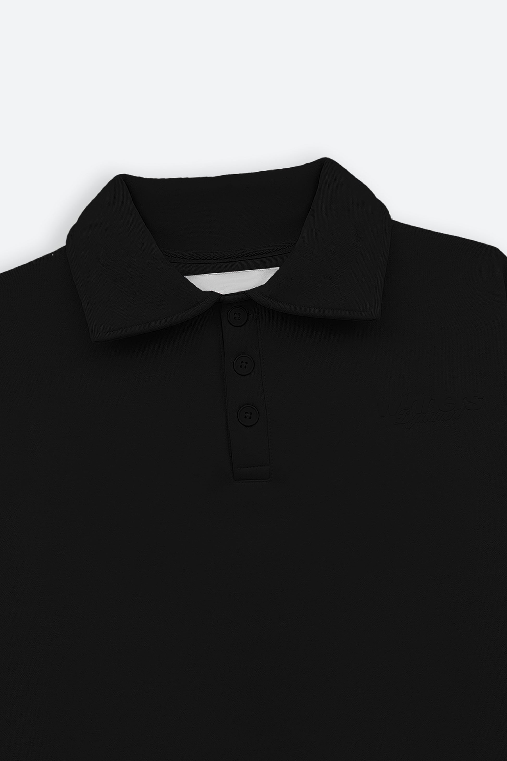 “Winner’s Department” - Polo Sweatshirt (Black)