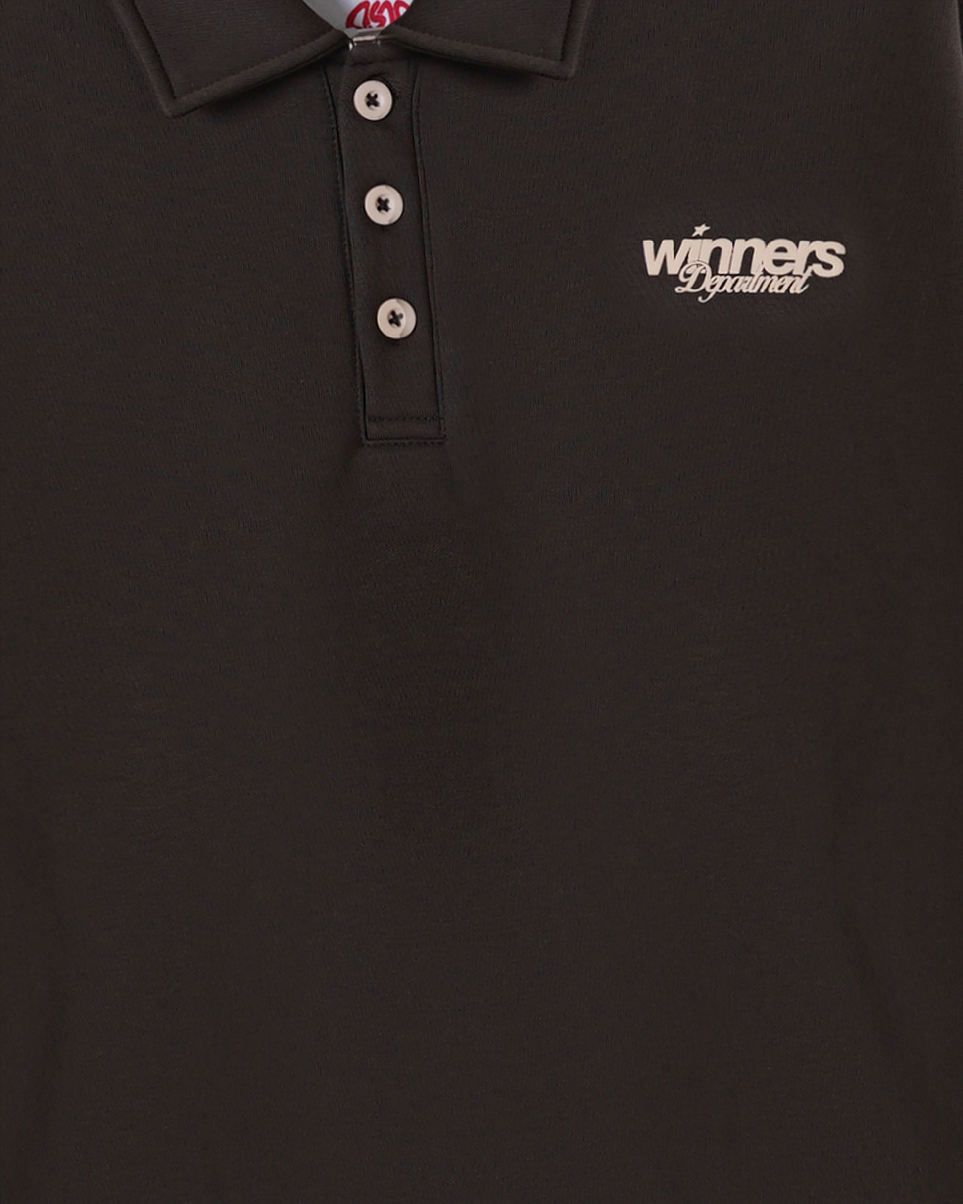 “Winner’s Department” - Polo Sweatshirt (Brown)